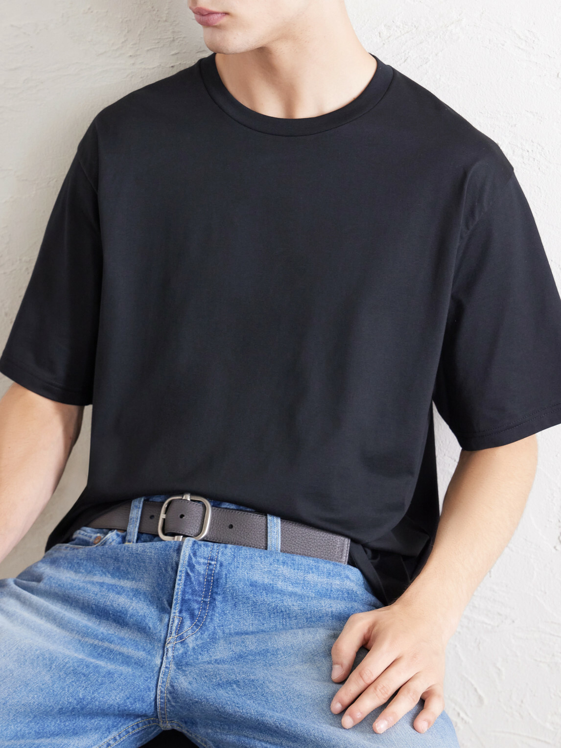 ssstein - Suvin Cotton-Jersey T-Shirt - Black