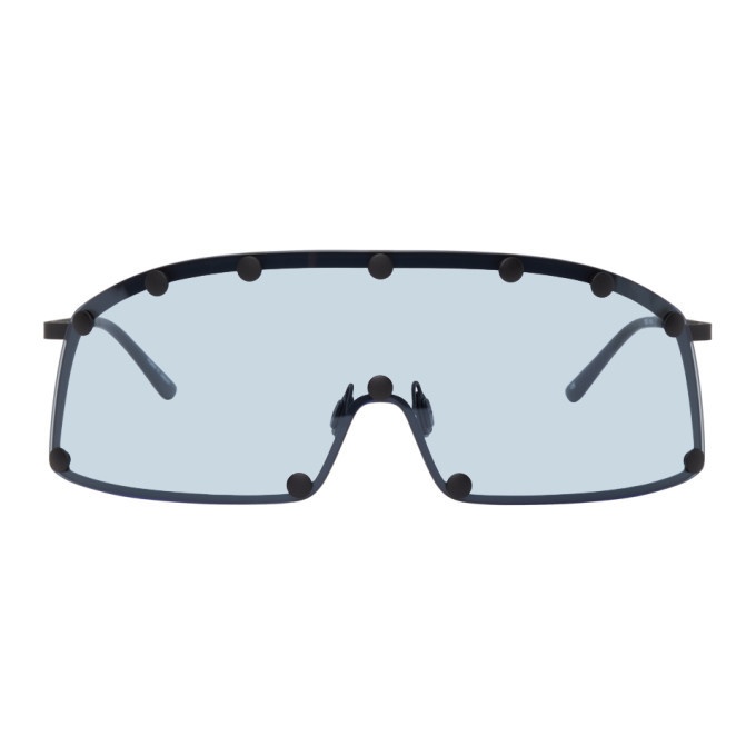 Photo: Rick Owens Blue Shielding Sunglasses