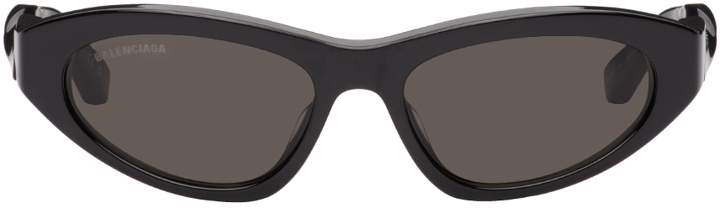 Photo: Balenciaga Black Twisted Sunglasses