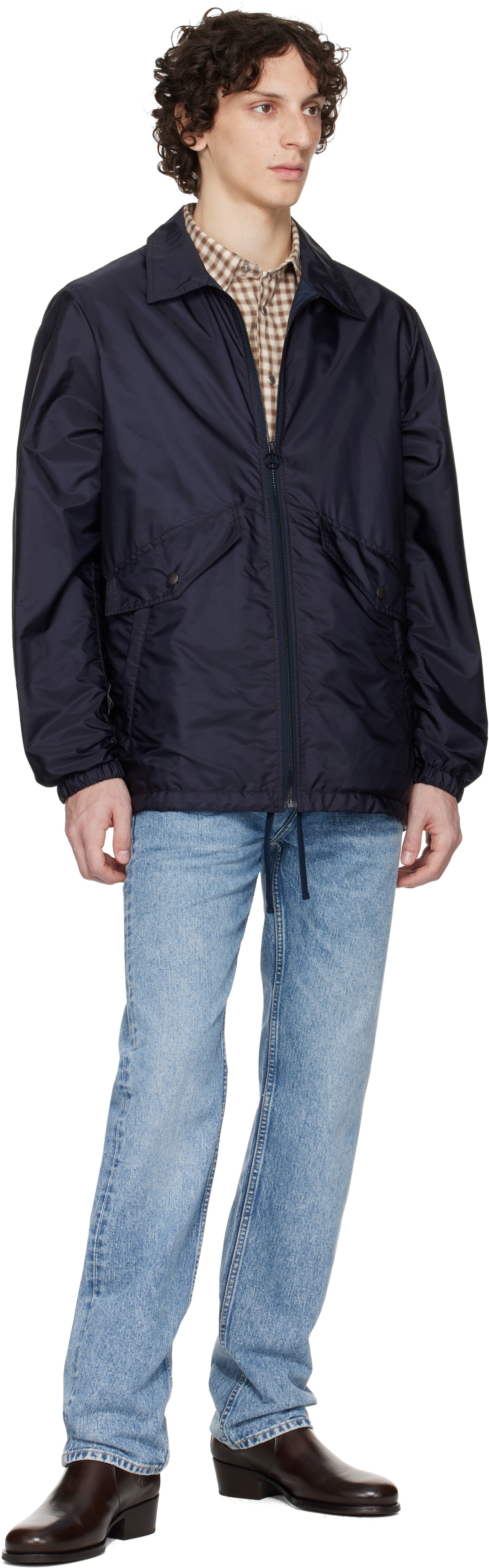 Moncler Genius Mercedes-Benz by NIGO Navy Sopdu Jacket Moncler Genius