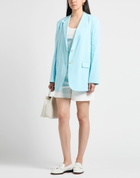 Theory Womens Blazer Light in Blue