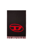 Diesel Reversible two tone wool scarf - Scarf Mens in Multicolor