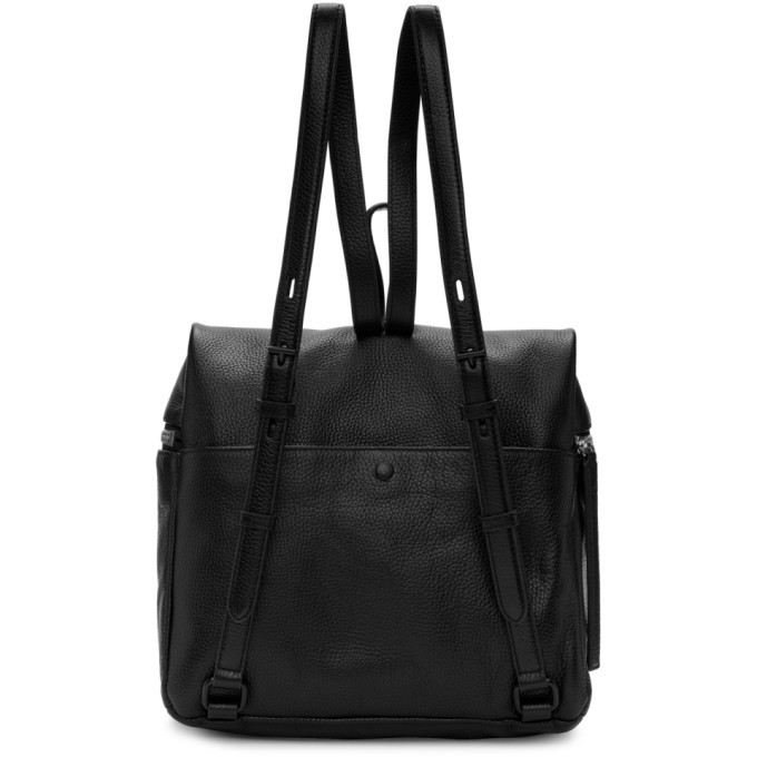 Kara Black Backpack Size Large Kara Black Leather XL Backpack Kara main image 4
