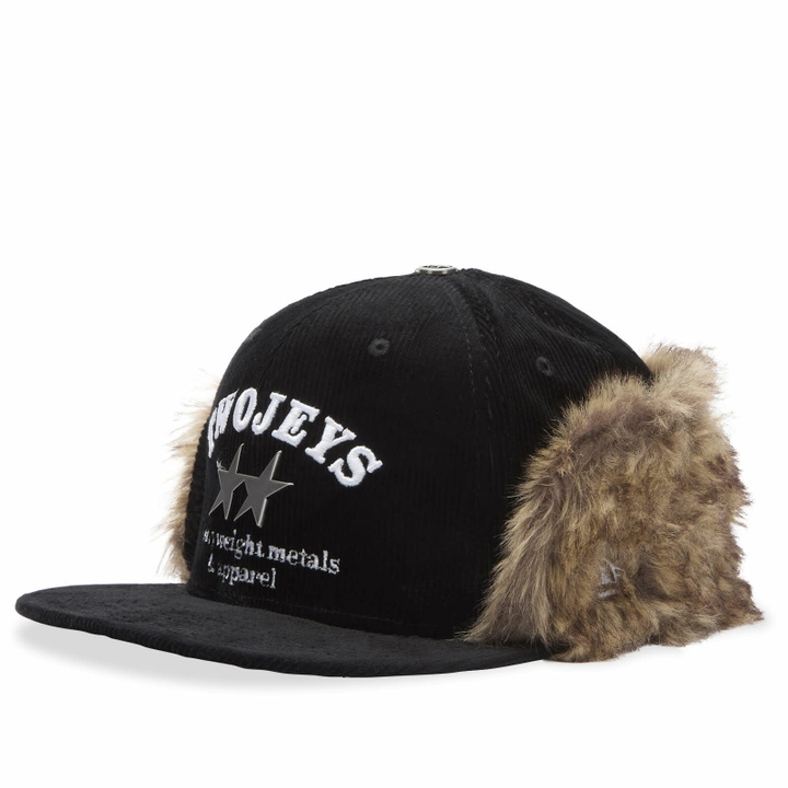 Photo: TwoJeys x New Era 59Fifty Downflap Cap in Corduroy Black