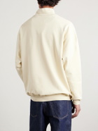 Auralee - Cotton Half-Zip Sweatshirt - Neutrals