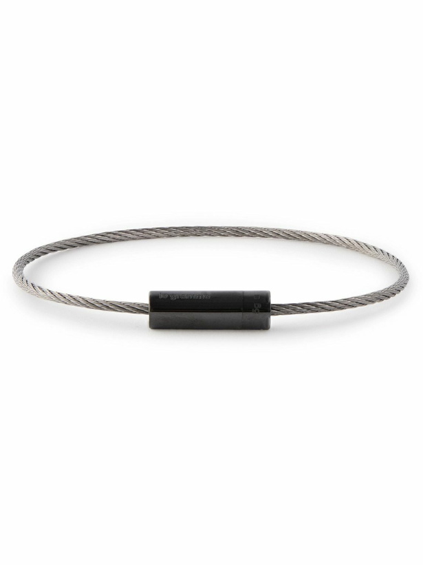 Photo: Le Gramme - 5g Silver-Tone Polished-Ceramic Bracelet - Black