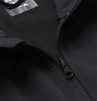 2XU - XVENT Mesh-Panelled Stretch-Jersey Hooded Jacket - Black