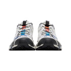 Salomon White and Blue Limited Edition XT-4 ADV Sneakers