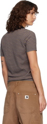 Carhartt Work In Progress Multicolor Short Sleeve Dion Stripe Polo