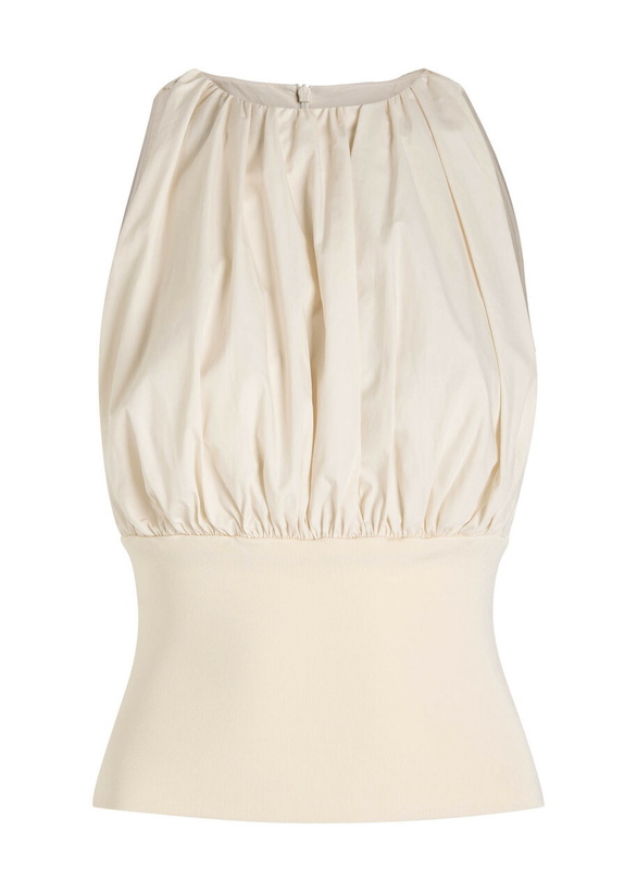 Photo: Esse Studios Gathered Cotton top Cream