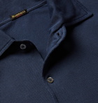 Rubinacci - Cotton-Piqué Shirt - Men - Storm blue