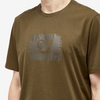 C.P. Company Men's Label Logo T-Shirt in Ivy Green