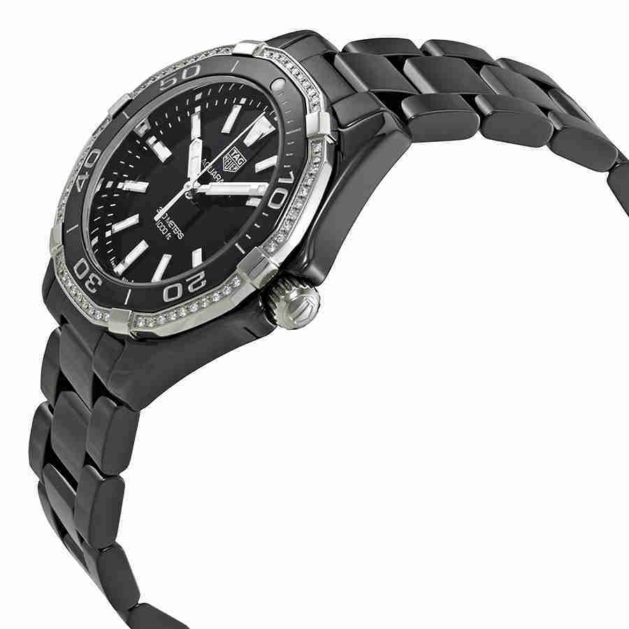 Tag Heuer Aquaracer Black Dial Ladies Watch WAY1395.BH0716