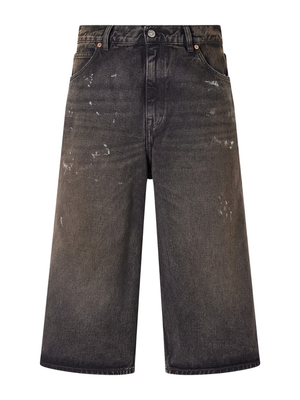 Photo: Our Legacy - Capri Cut Straight-Leg Jeans - Black