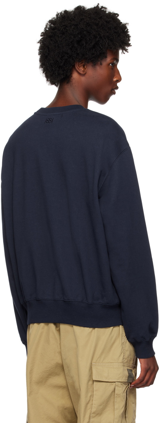 Kijun Navy 'Hard-Wear' Sweatshirt