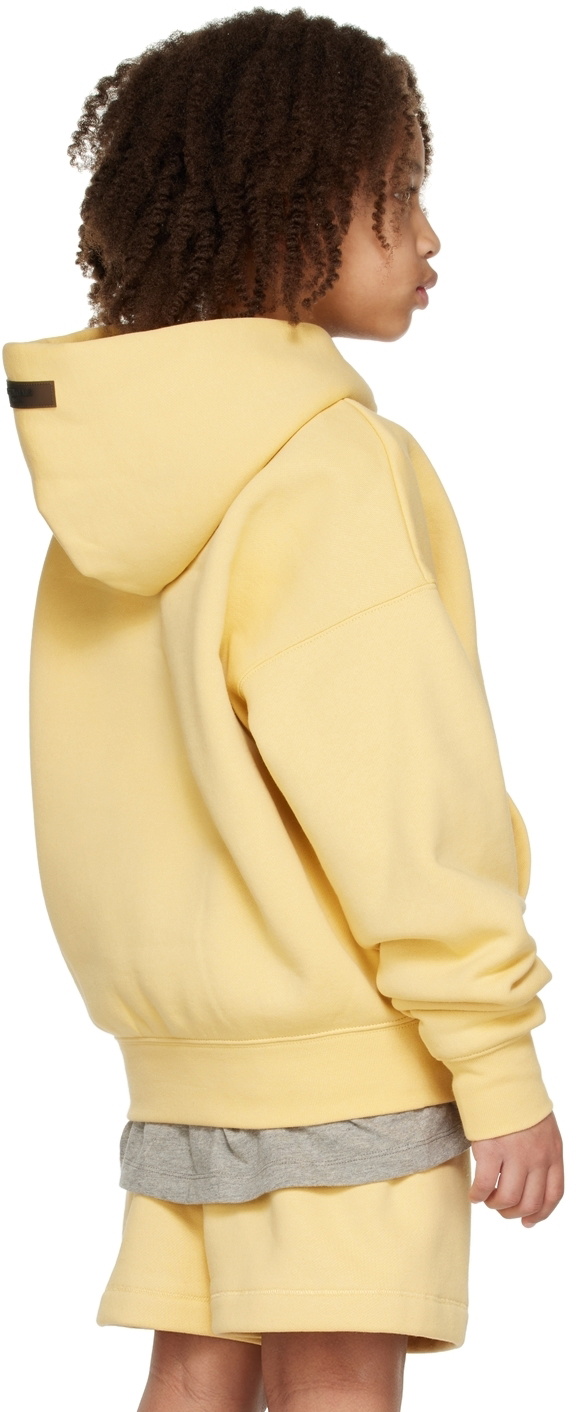 Essentials Kids Yellow Bonded Hoodie Essentials