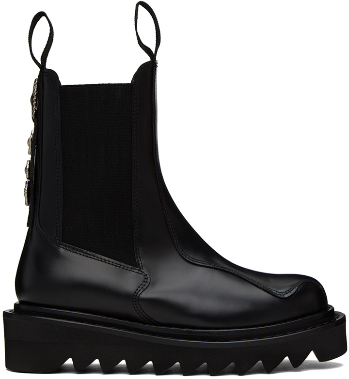 Photo: Toga Pulla SSENSE Exclusive Black Boots