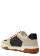 Valentino Garavani VG New Sneaker 1 Panelled Suede Sneakers Beige