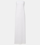 Norma Kamali Strapless jersey gown