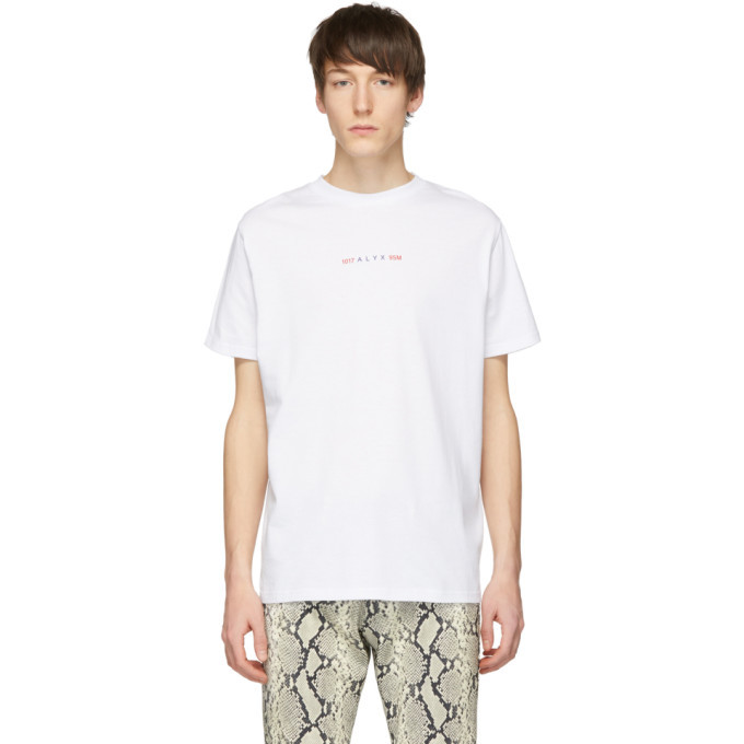 Photo: 1017 Alyx 9SM White Collage T-Shirt