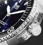 Oris - Aquis Date Automatic 43mm Stainless Steel Watch - Men - Navy