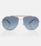 Brunello Cucinelli - x Oliver Peoples Moraldo aviator sunglasses
