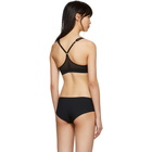 Stella McCartney Black Soft Mesh Racerback Triangle Bra