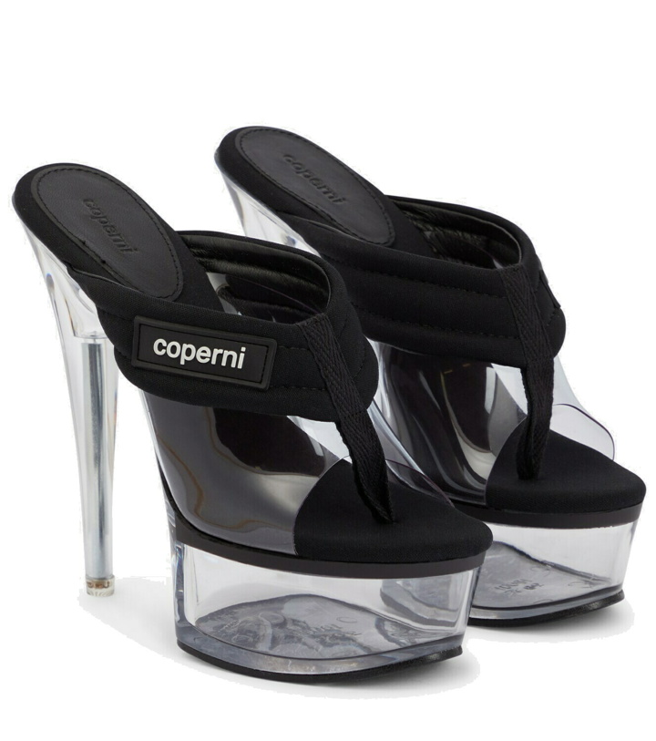 Photo: Coperni Platform thong sandals