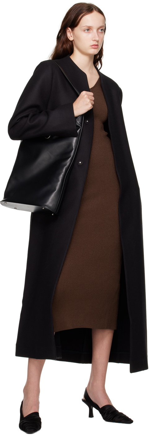 BITE Black Minimal Coat