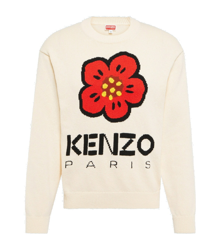 Photo: Kenzo - Boke Flower cotton-blend sweater