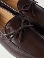 Tod's - Gommino Leather Driving Shoes - Brown