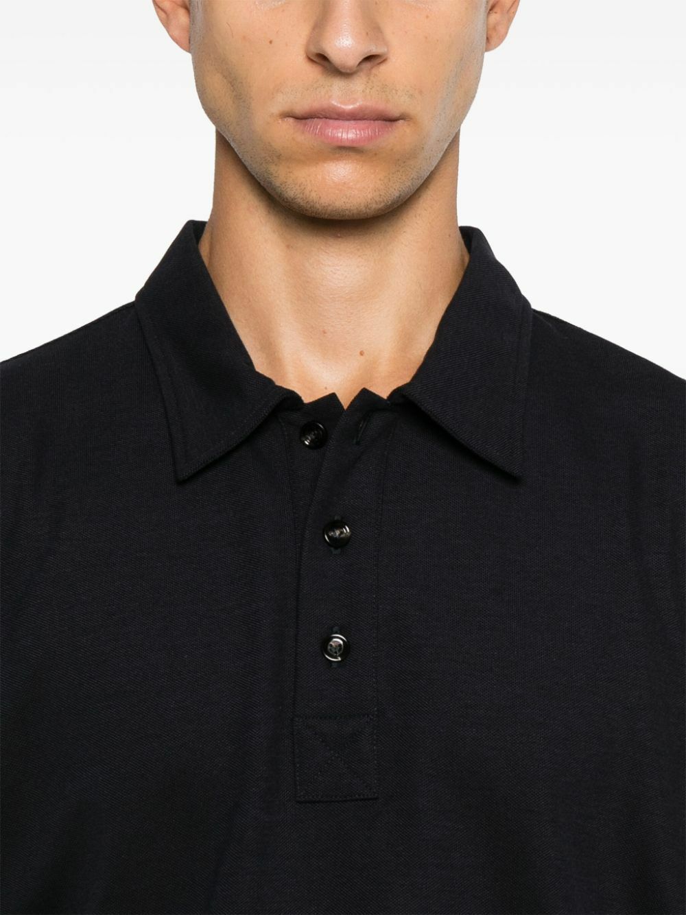 ■BOTTEGA VENETA■ New Cotton Pique Short Sleeve Polo Shirt Bottega Veneta Cotton piquet polo shirt | The Fashion Square