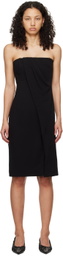 ANINE BING Black Halle Midi Dress