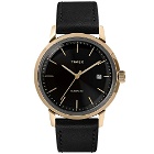 Timex Marlin Automatic Watch in Black/Gold
