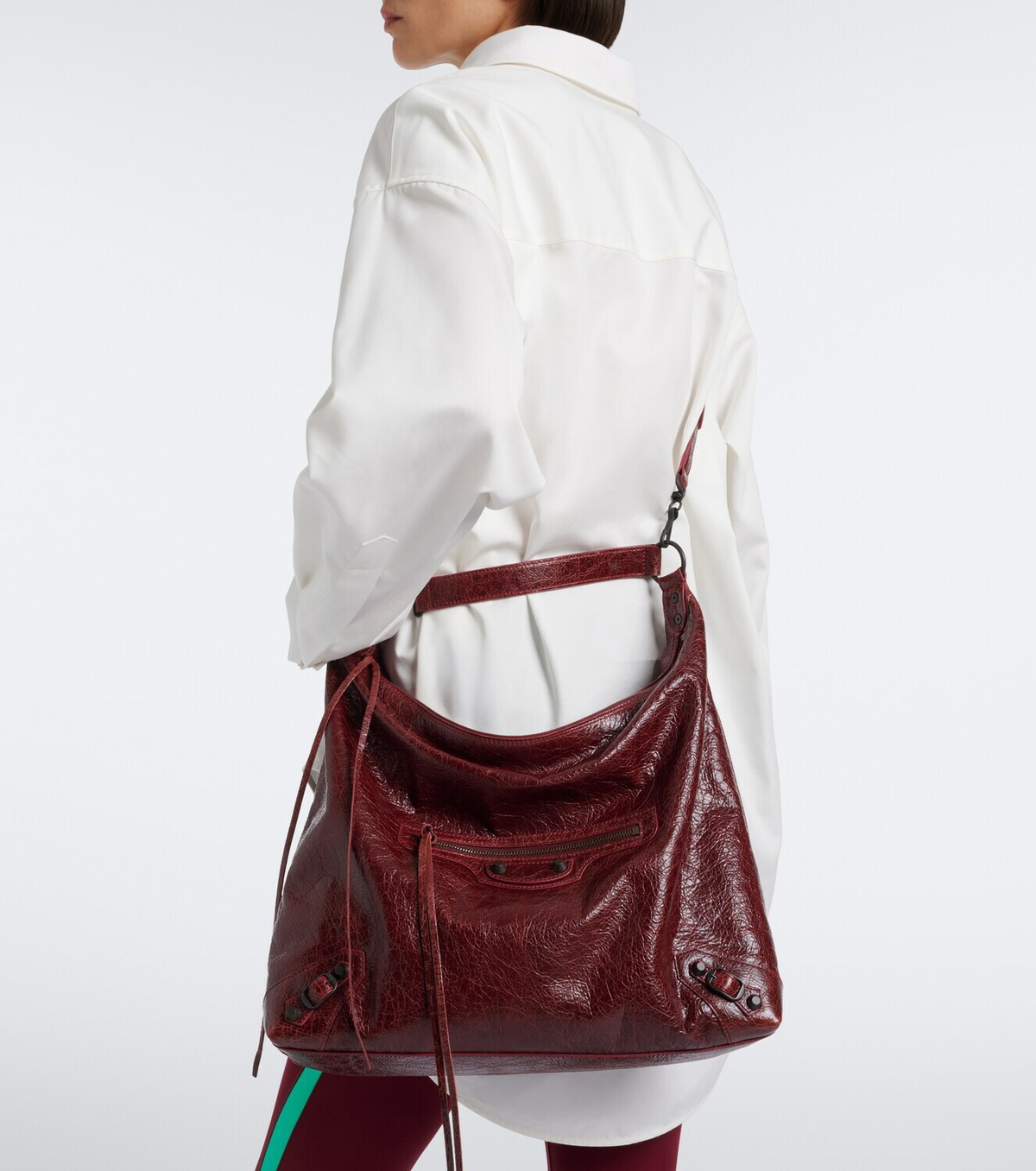 Balenciaga Le City Medium leather tote bag
