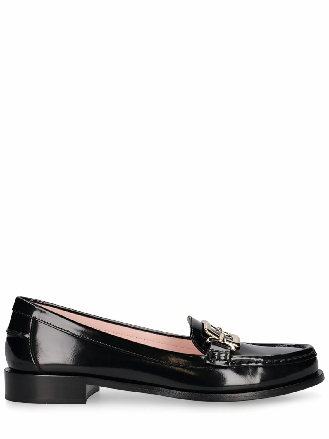 Roger Vivier Mini Broche suede loafers Roger Vivier