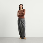 Hosbjerg Women's Babette Long Sleeve T-Shirt in Brown
