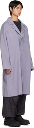 A. A. Spectrum Purple Kaponel Coat