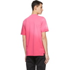 Diesel Pink T-JUBIND-SLITS-A1 T-Shirt