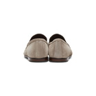 Dunhill Beige Suede Soft Chiltern Loafers