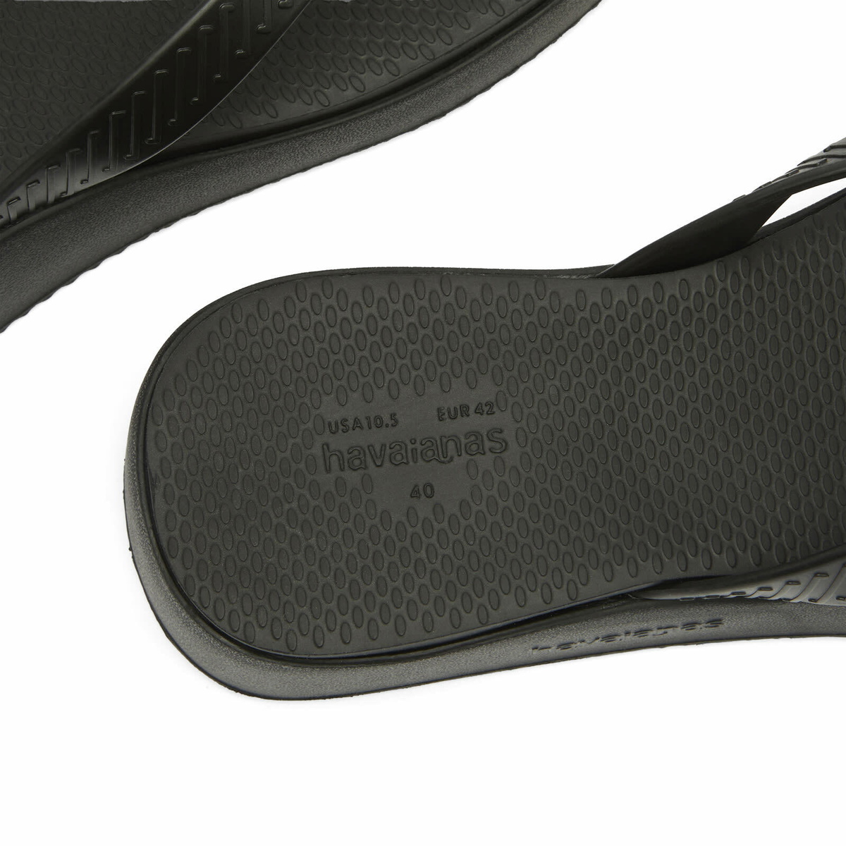 Havaianas Women's High Platform Flip Flops in Black