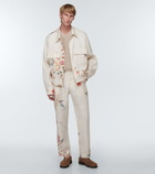 King & Tuckfield - Tailored floral pants