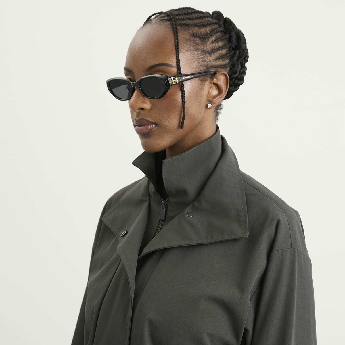 Gentle Monster Duns Sunglasses in Black 