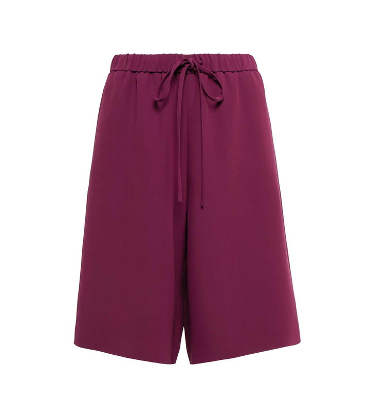 Photo: Valentino Silk Bermuda shorts