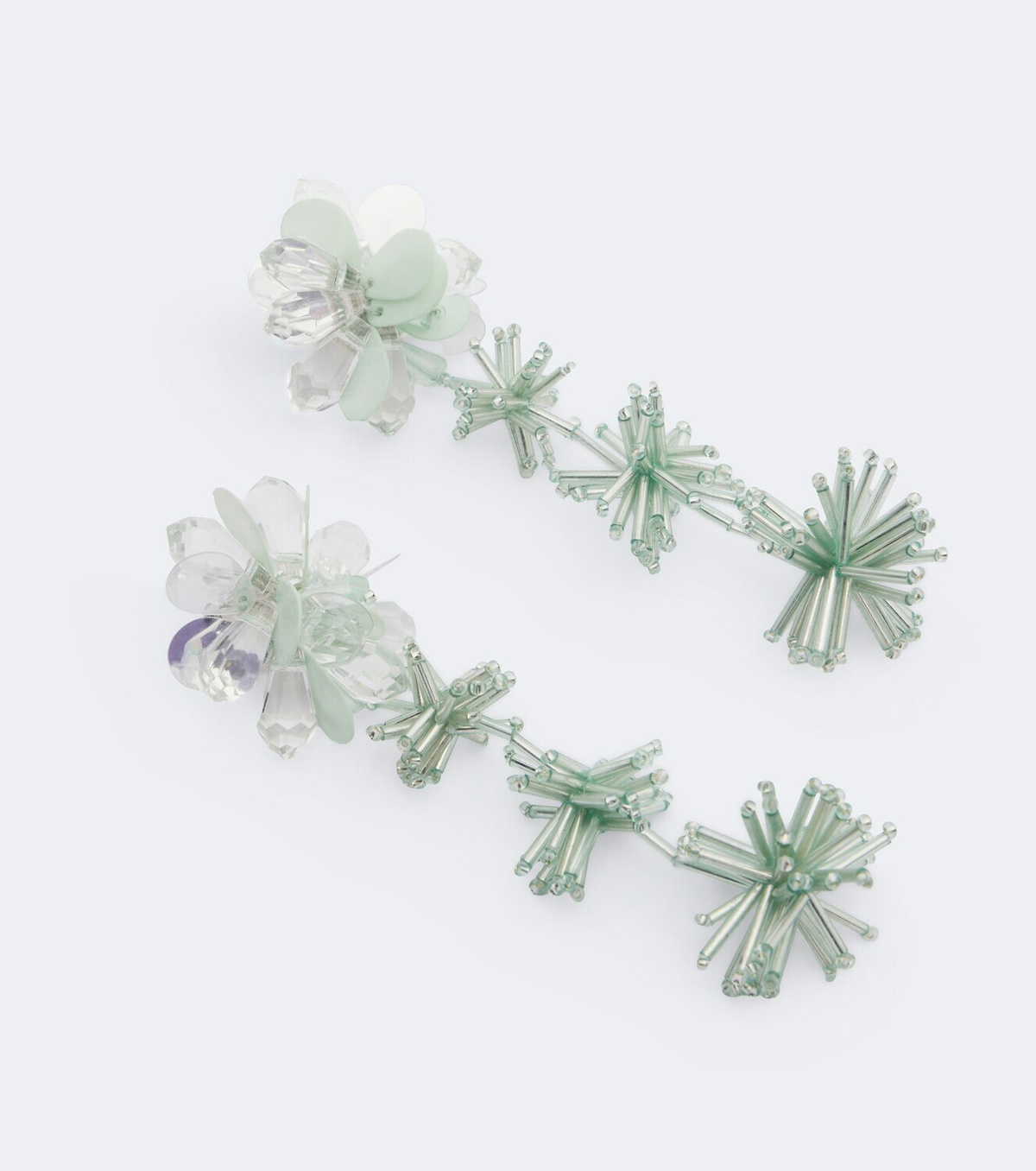 Oscar de la Renta Embellished drop earrings