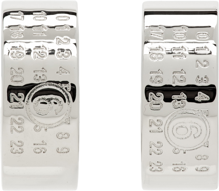 Photo: MM6 Maison Margiela Minimal Logo Earrings