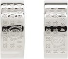 MM6 Maison Margiela Minimal Logo Earrings