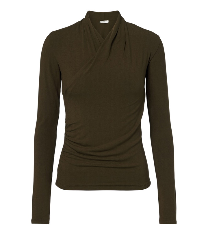 Photo: Vince Fixed jersey wrap top