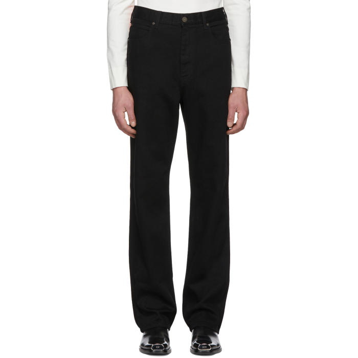 Photo: Calvin Klein 205W39NYC Black Oversize Jeans 