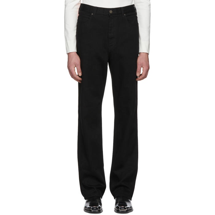 Photo: Calvin Klein 205W39NYC Black Oversize Jeans 